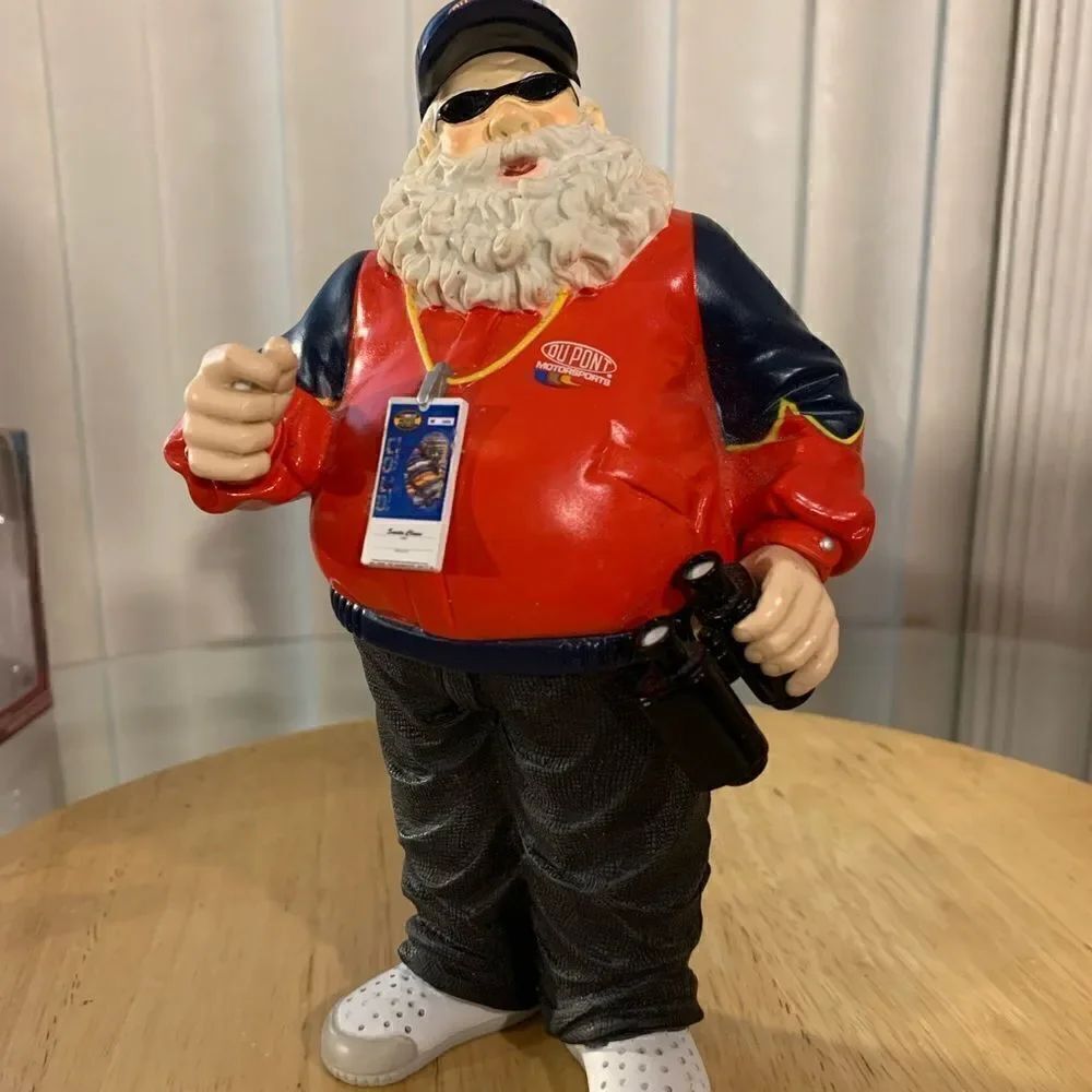 Santa Clause Race Fan NASCAR